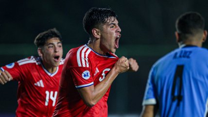   [VIDEO] Lucas López salvó a La Roja ante Uruguay con el gol del empate en el Sudamericano Sub 17 