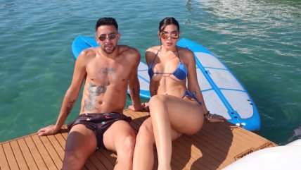   Emily Matute compartió postales junto a Mauricio Isla en un destino de lujo en Brasil 