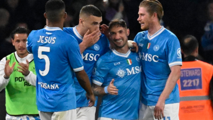   Napoli venció a AC Milan y quedó como escolta de Inter en la Serie A 