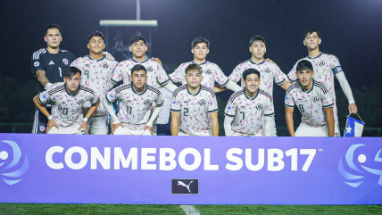  La Roja sub 17 cayó con Colombia en la tercera fecha del Sudamericano  