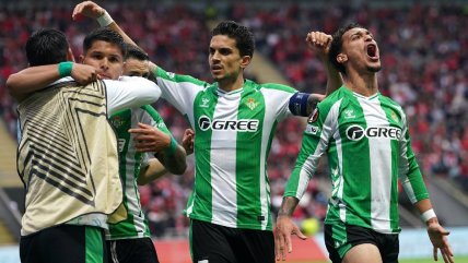   Betis salvó un empate en su visita a Braga y se mantuvo con vida en cuartos de Europa League 