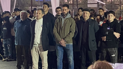   Colo Colo se hizo presente en la conmemoración a un año de la muerte de Mylan y Martina 