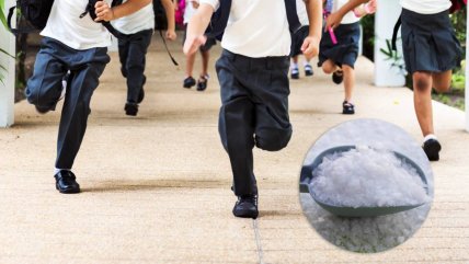   Estudiantes fueron hospitalizados tras manipular soda cáustica en colegio de Pucón 