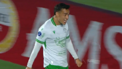   [VIDEO] Michael Vadulli puso el empate de Audax ante Vasco da Gama en Brasil 