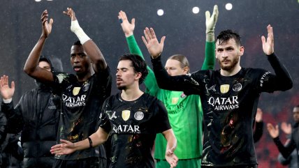  PSG celebró en Anfield su paso a semifinales de Champions  