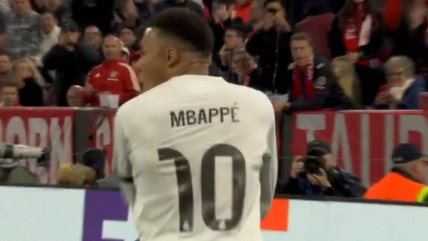   [VIDEO] Kylian Mbappé retomó la ventaja para Real Madrid en partidazo ante Bayern Munich 