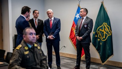   Presidente monitoreó operativo de Carabineros y la PDI contra migrantes irregulares 