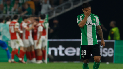   Betis de Pellegrini lamentó remontada de Braga y quedó eliminado de la Europa League 