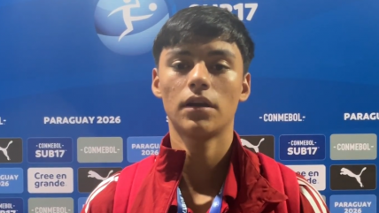   Sebastián Melgarejo, capitán de La Roja sub 17: Estamos unidos y solo queda celebrar 
