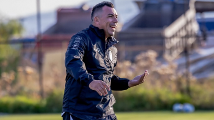   Esteban Paredes cosechó su primer triunfo como DT de Santiago Morning 