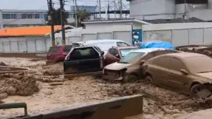   Vecinos registraron fuerza del aluvión que afectó a Tocopilla 