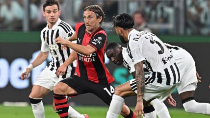   Juventus celebró una igualdad en los descuentos en el clásico ante AC Milan 