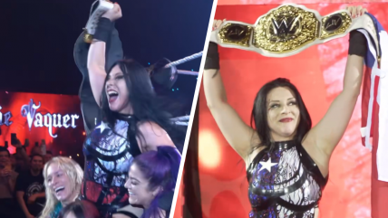   Stephanie Vaquer reconquistó el título mundial de WWE en histórica pelea en Santiago 