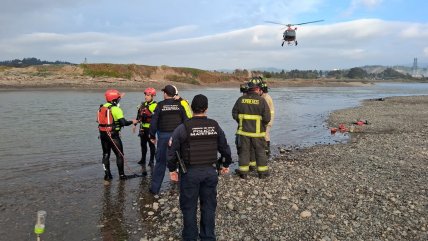   Concón: Hallan cuerpo de hombre desaparecido en desembocadura del Río Aconcagua 