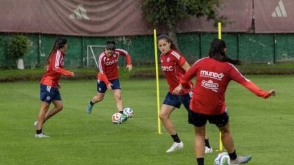   La Roja Femenina sumó un nuevo entrenamiento de cara al amistoso con Bolivia 
