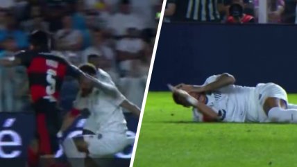   [VIDEO] Pulgar se viralizó en Brasil por manotazo a Neymar en visita a Santos 