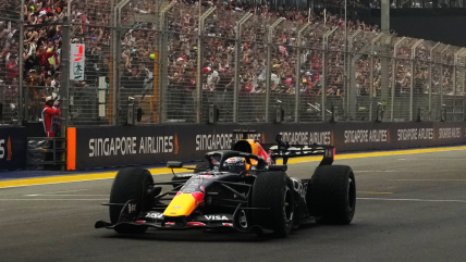   Max Verstappen se llevó el triunfo en el sprint del GP de Singapur 