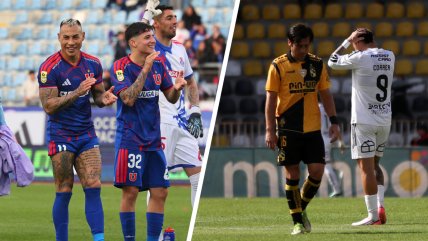   Resumen: Colo Colo sufrió con Coquimbo y la U recortó distancias con una paliza a Ñublense 