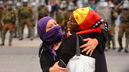   Con 28 detenidos acabó marcha de pueblos originarios en el Día del Encuentro de Dos Mundos 